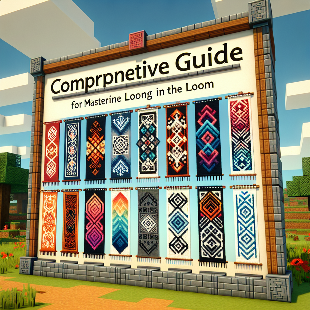 Menguasai Minecraft Loom: Panduan Desain Spanduk Kreatif
